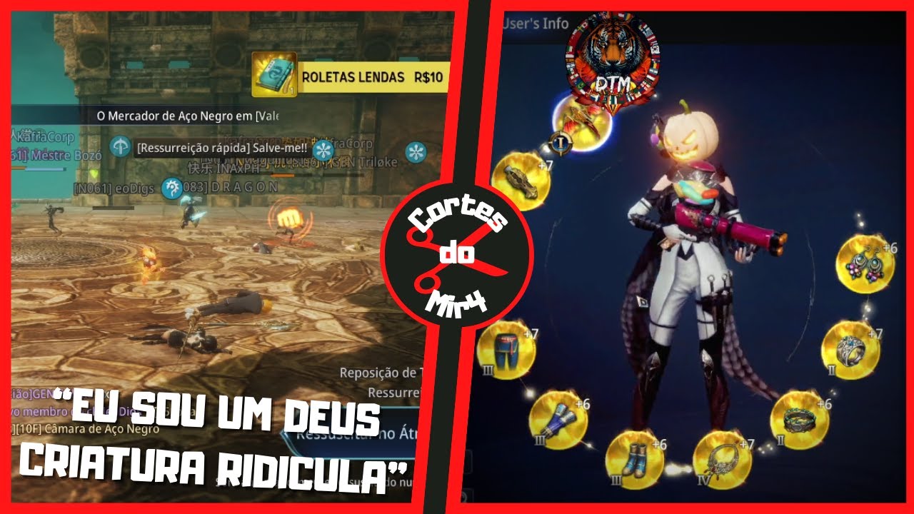 O DIA QUE UM LEVEL 120 TOCOU O TERROR EM UM TIME INTEIRO | MIR4