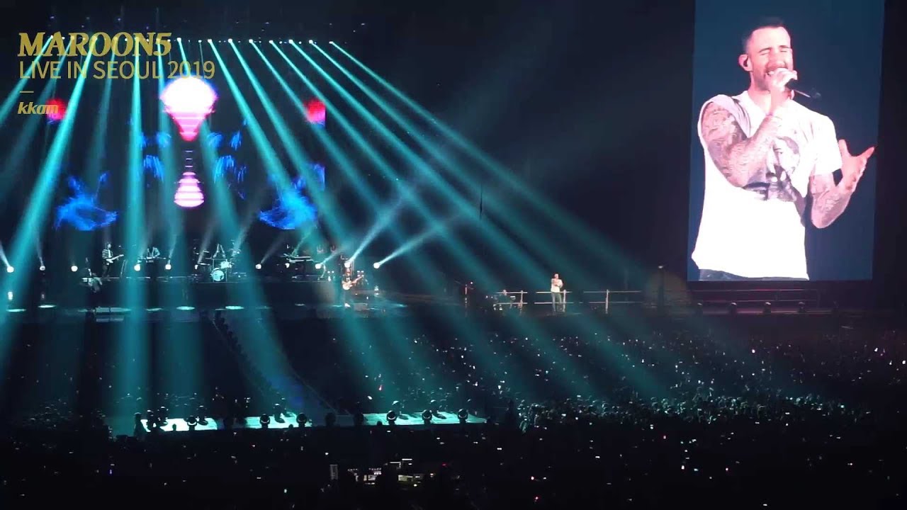 마룬5 내한공연 - Animals + One More Night (190227 MAROON5 Live in Korea)