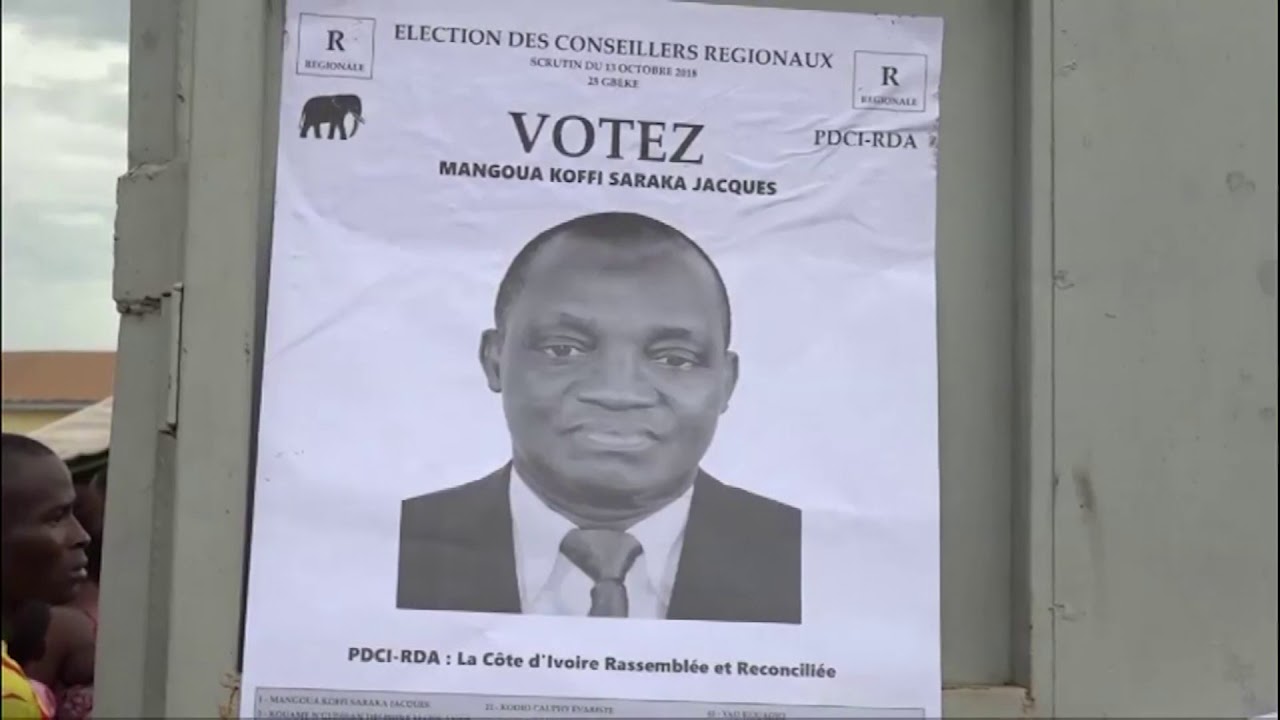 Kouassi Jean-Claude, Kouassi Abonouan Jean, Mangoua Koffi en course pour la région du Gbêkê