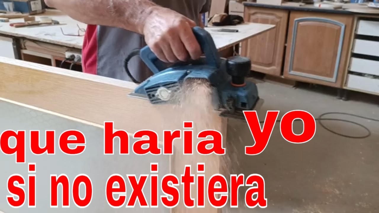 Como utilizar el  cepillo de carpintero eléctrico para rookie💞💞