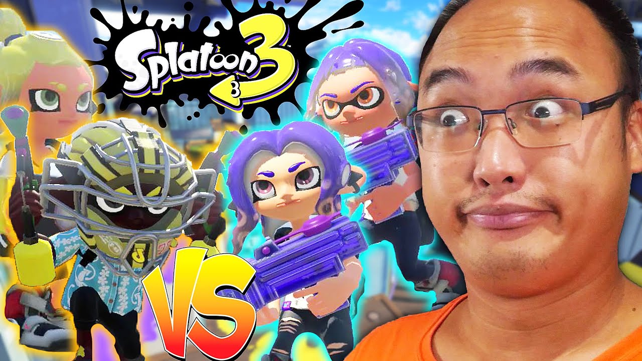 Alors j'ai joué EN LIGNE sur Splatoon 3...