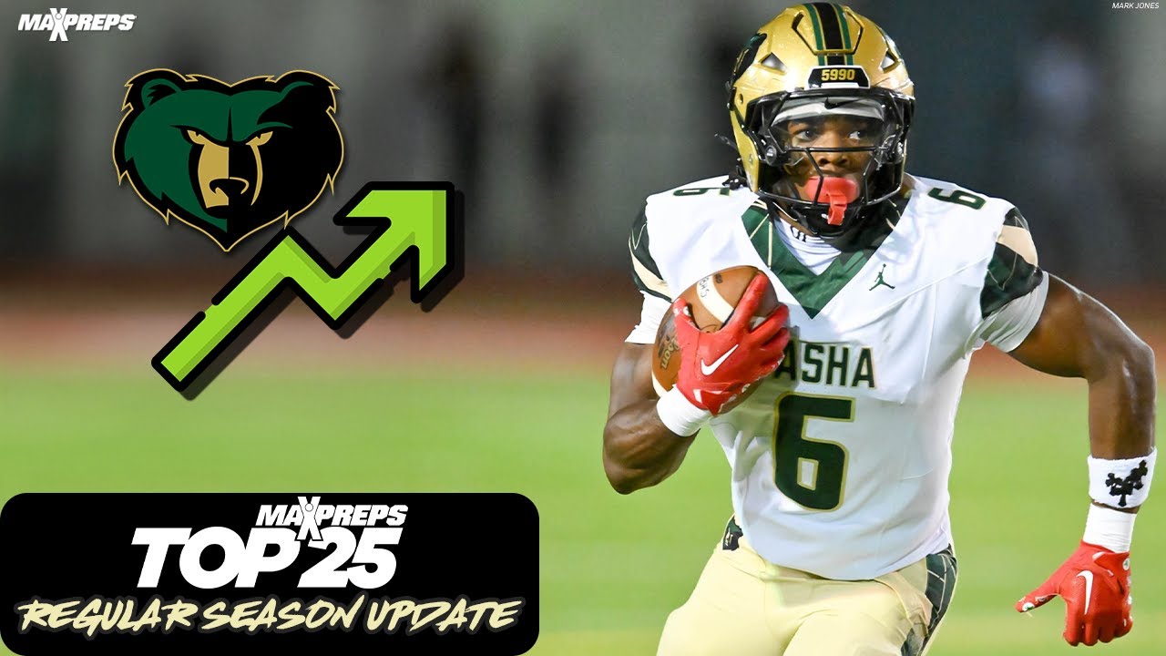 НОВЫЙ рейтинг MaxPreps Top 25 по футболу среди школ 🏈 Сезон 2025 📈 📉 Подкаст MaxPreps, выпуск 6 🎙️