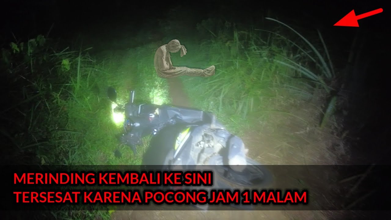 UJI NYALI PETILASAN NYAI RONGGENG - JATUH DAN TERSESAT GEGARA POCONG ! 
