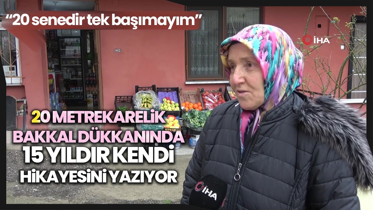 Eşi Terk Edince Mahallenin “Bakkal Ablası” Çocuklarının Kahramanı Oldu