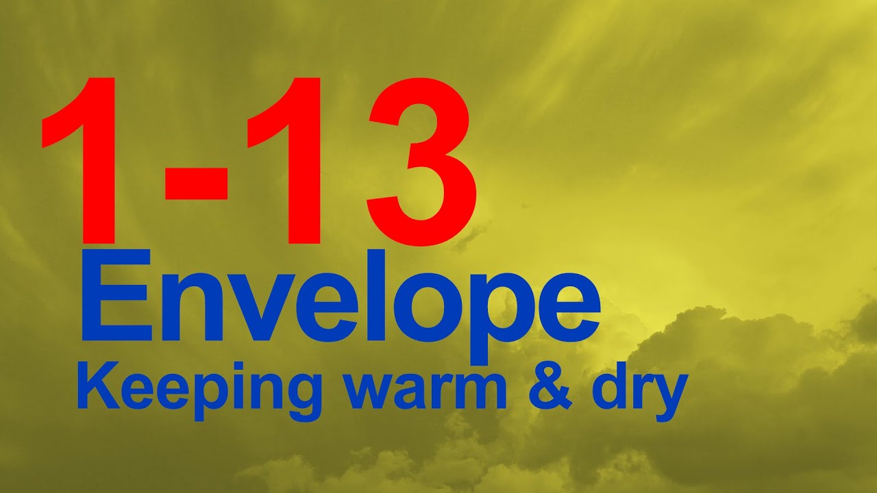 1-13 Building envelope