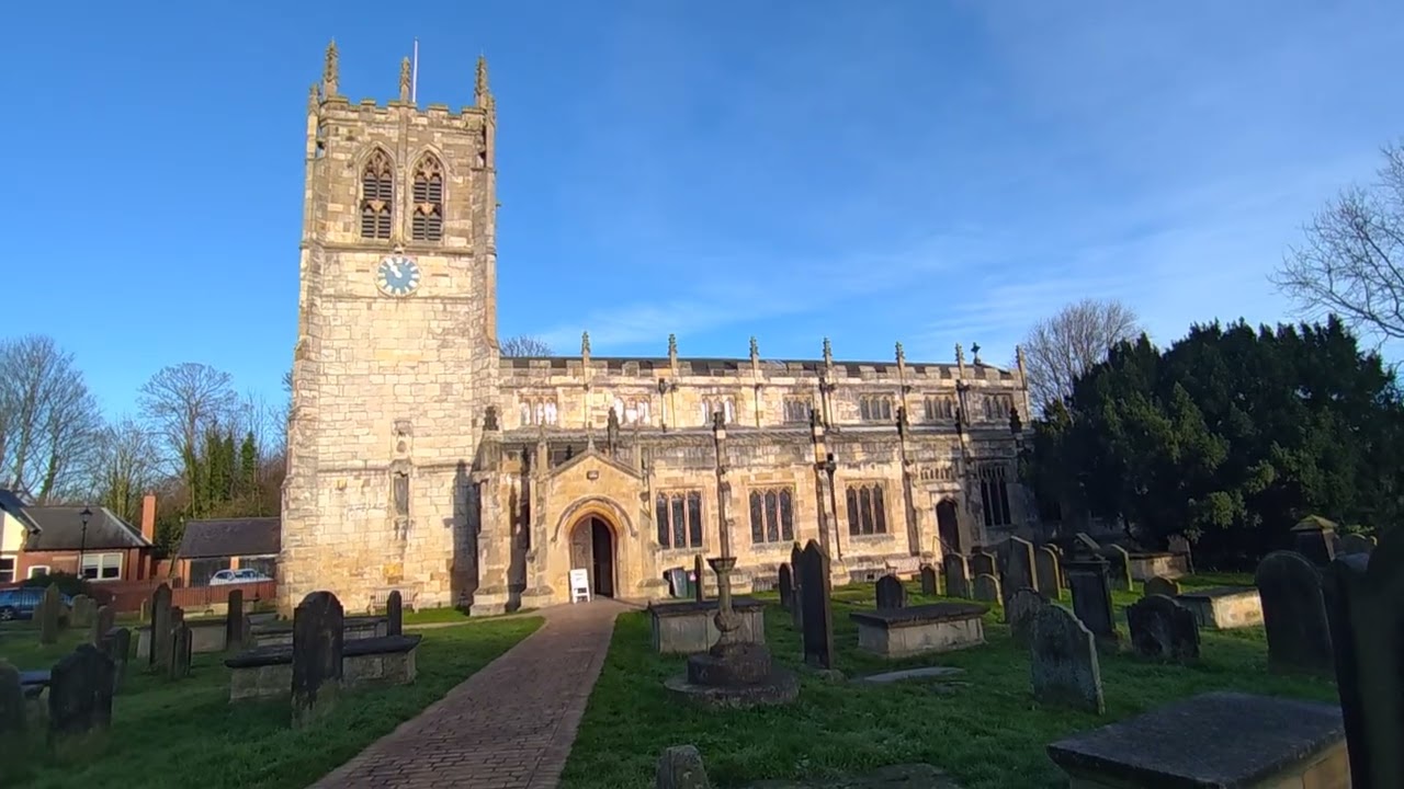 Bell ringing Yorkshire Surprise Major at Tadcaster St Mary's Church, North Yorkshire 