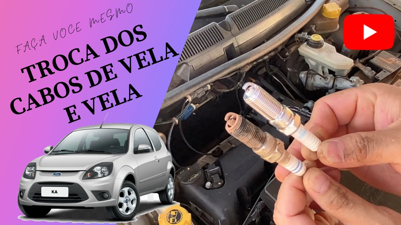 COMO TROCAR VELAS E CABOS DE VELAS DO ZETEC ROCAN, KA, FIESTA, ECO SPORT, FOCUS. FACA VOCE MESMO.