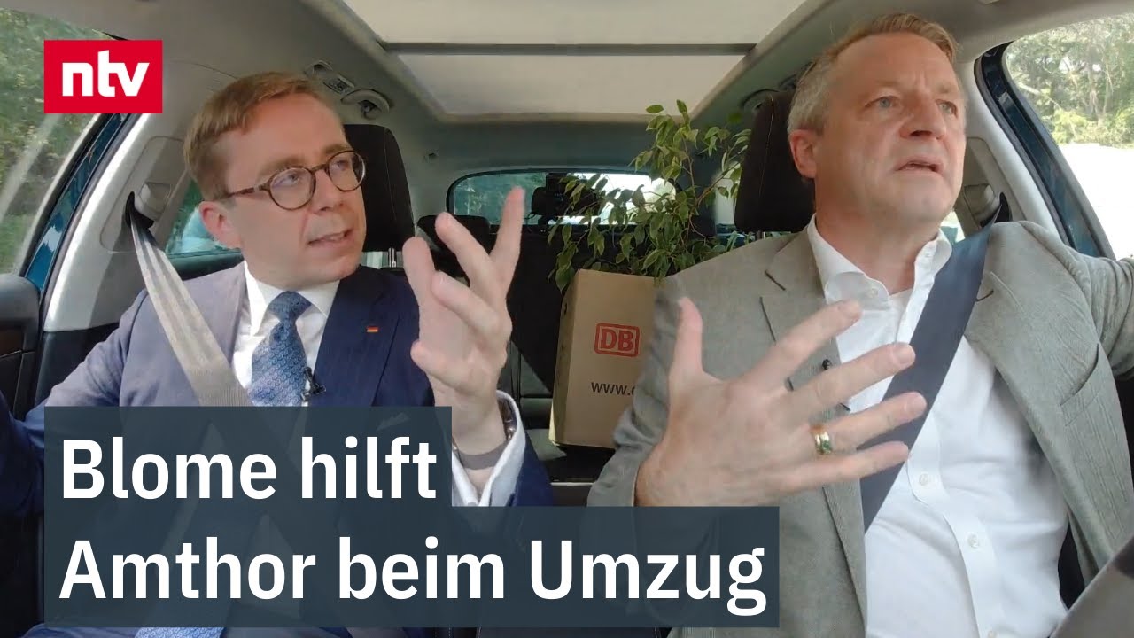 Blome hilft Amthor beim Umzug - "Die erste Kiste"