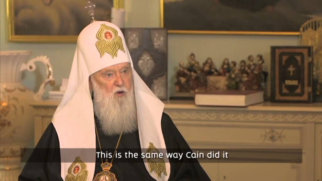 Ukrainian Orthodox Leader Condemns Putin: Patriarch Filaret says Putin is killing &lsquo;his own brothers&rsquo;