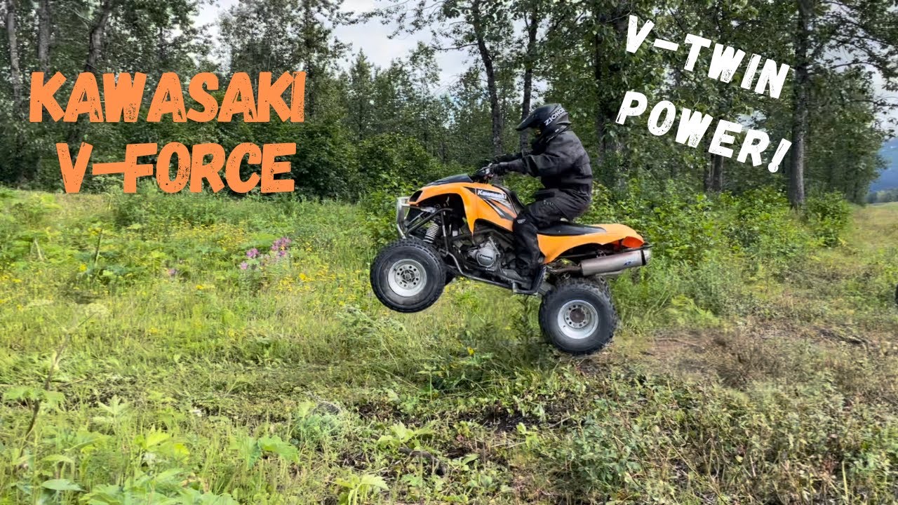 Kawasaki KFX 700 - The V-twin Sport Quad