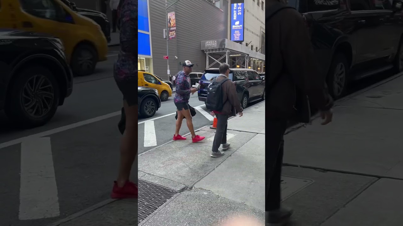 The Shorts of It All:  GMA3 Co-Anchor DeMarco Morgan Rocks Short Shorts as Arrives at GMA Studios