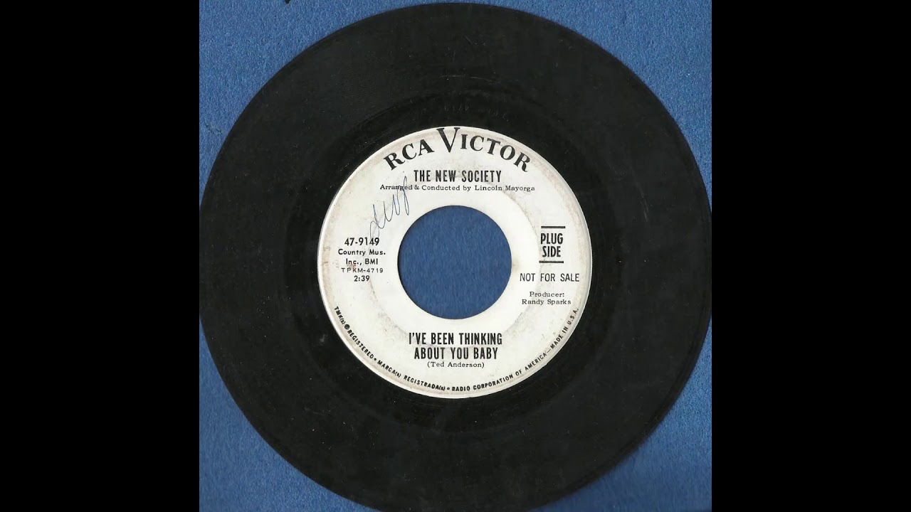 The NEW SOCIETY - I've Been Thinking About You Baby (1967)