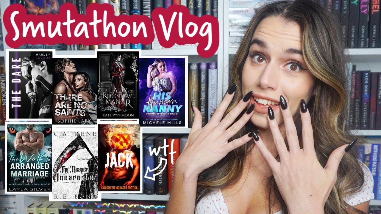 Dark Romance Smutathon Vlog (OMG THESE WERE NUTS)