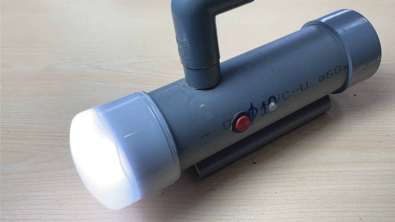 DIY New-Type Flashlight That Can Work for 10 Years Without Charging