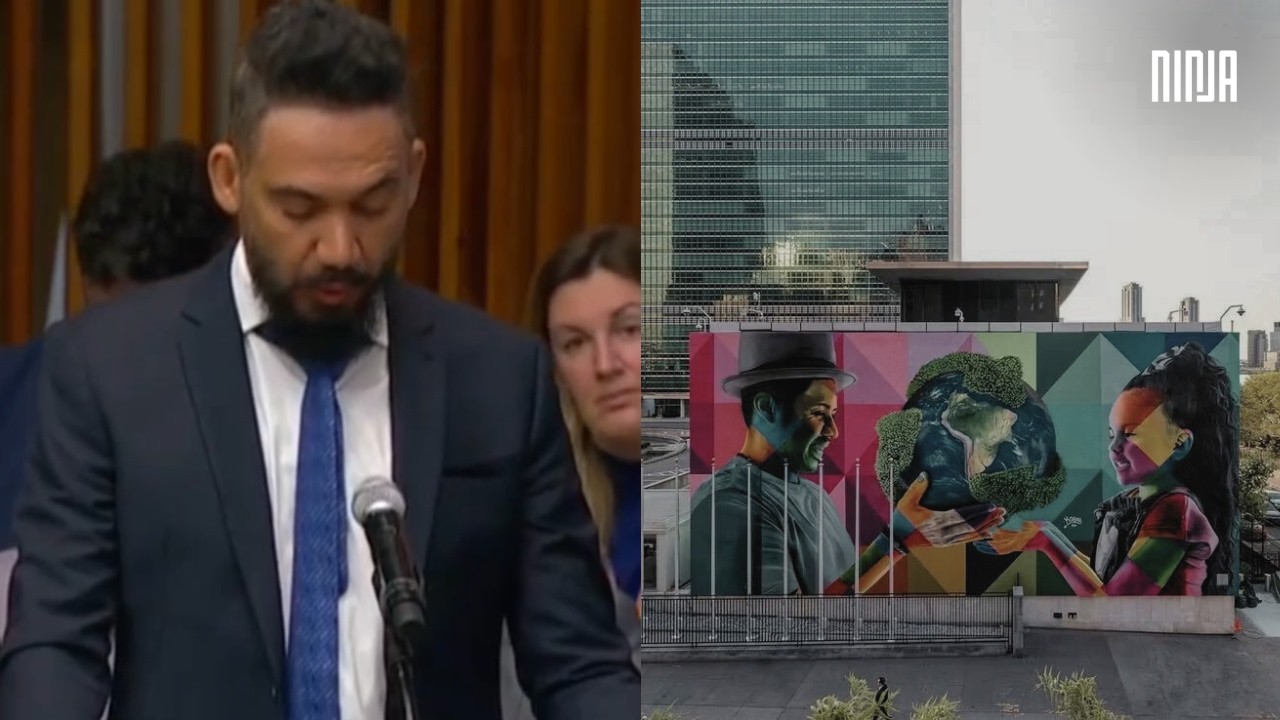 🔥Artista visual Eduardo Kobra é homenageado pela ONU e faz discurso histórico em defesa do futuro🔥