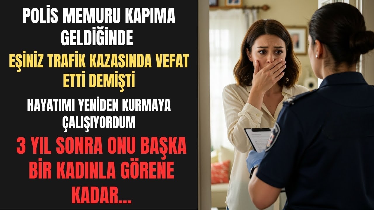 Polis 'Eşiniz Trafik Kazasında Vefat Etti' Dedi, 3 Yıl Sonra Onu Başka Bir Kadınla Görene Kadar...