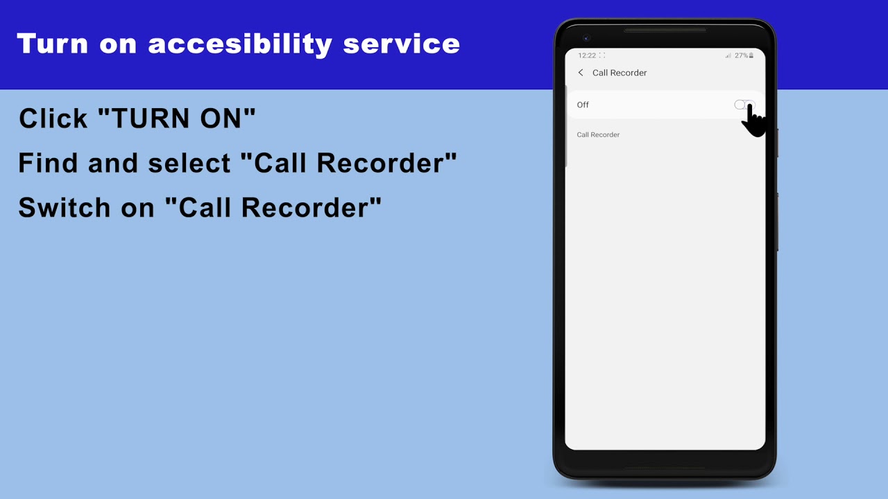 Turn On Accessibility Service - Samsung