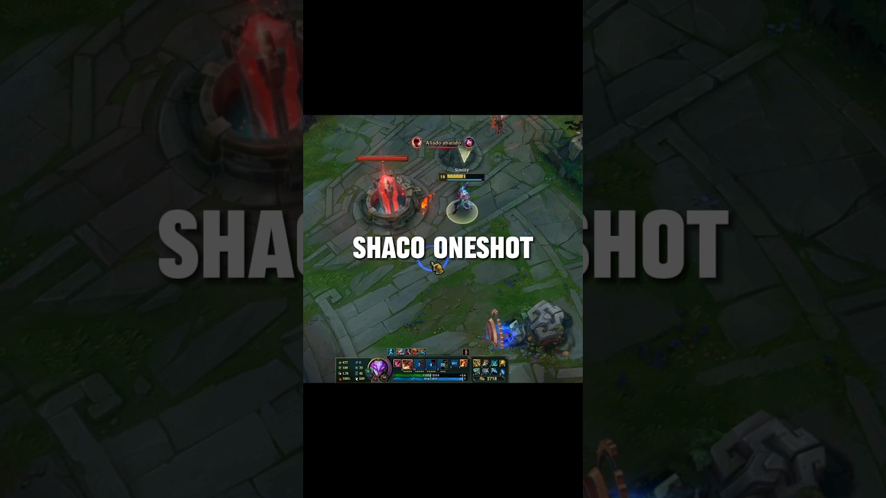 ESSA BUILD DA MUITO DANO #shaco #shacojungle #leagueoflegends #shorts