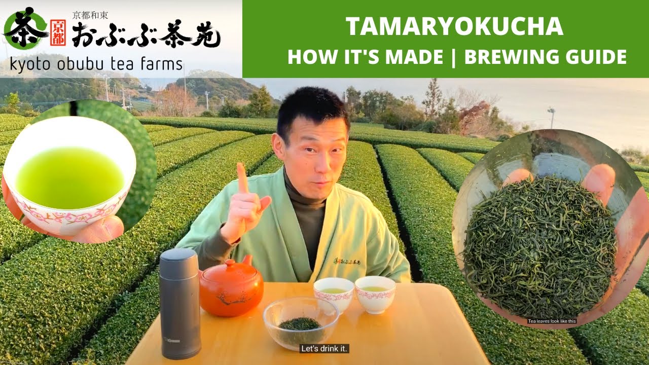 How to make & Brew Tamaryokucha