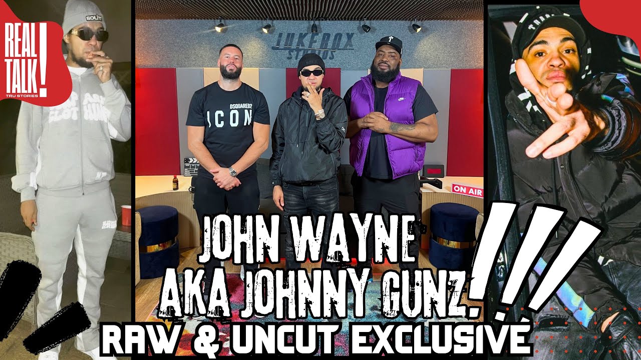 John Wayne aka Johnny Gunz talks his truth about gas g%ng | Moving in different endz & UK rap scene