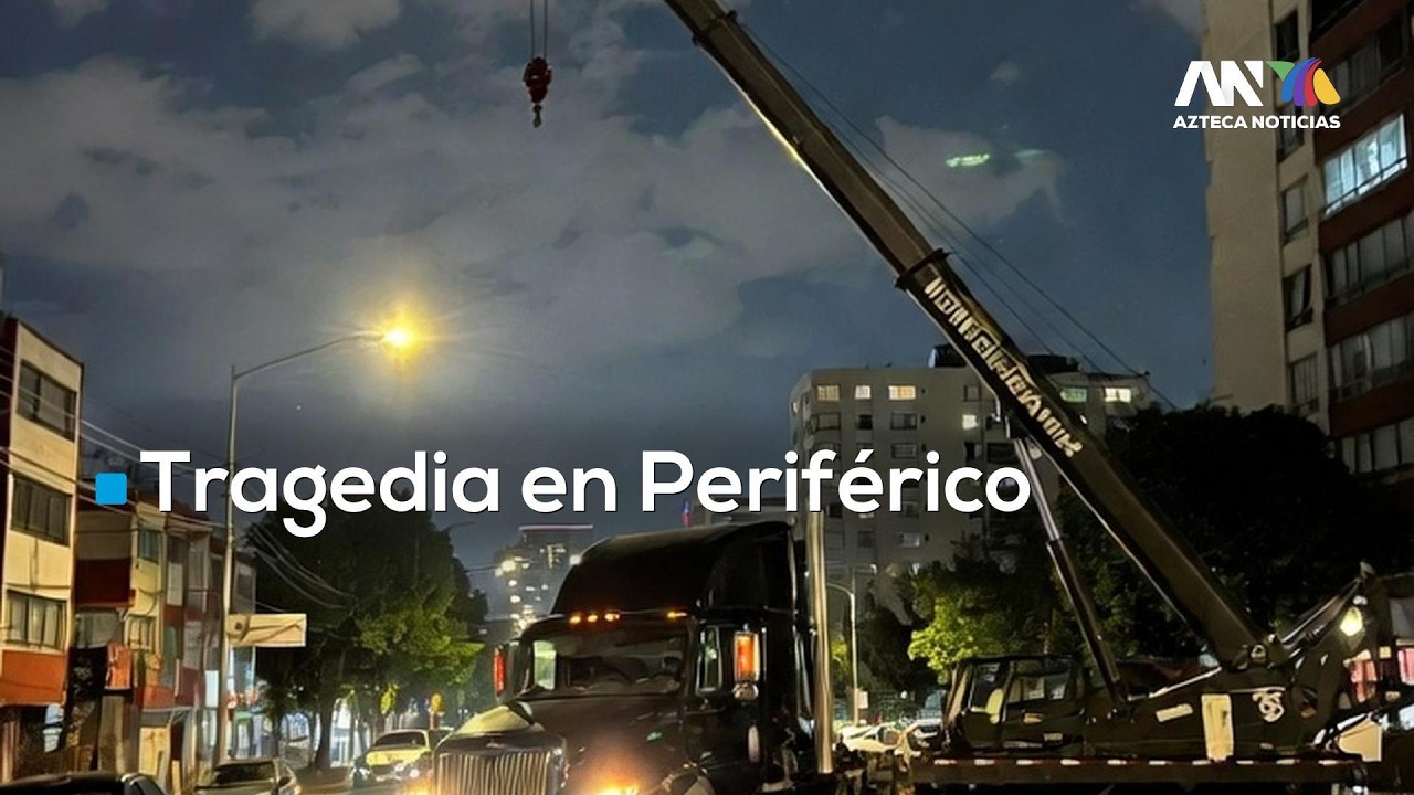Motociclista muere embestido por tráiler en Xochimilco; el chofer escapó