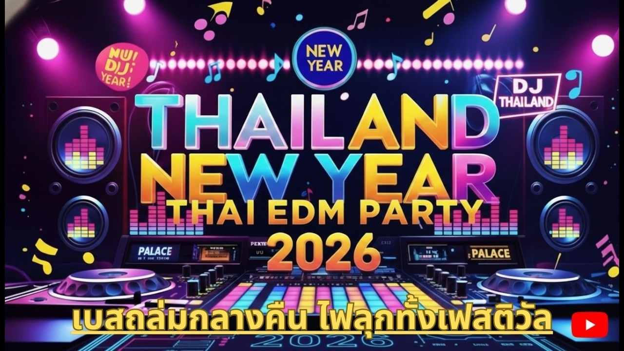 EDM Thai ไทย 🎧 จังหวะน้ำ สาดมันส์ เบสกระแทก | Countdown 2026