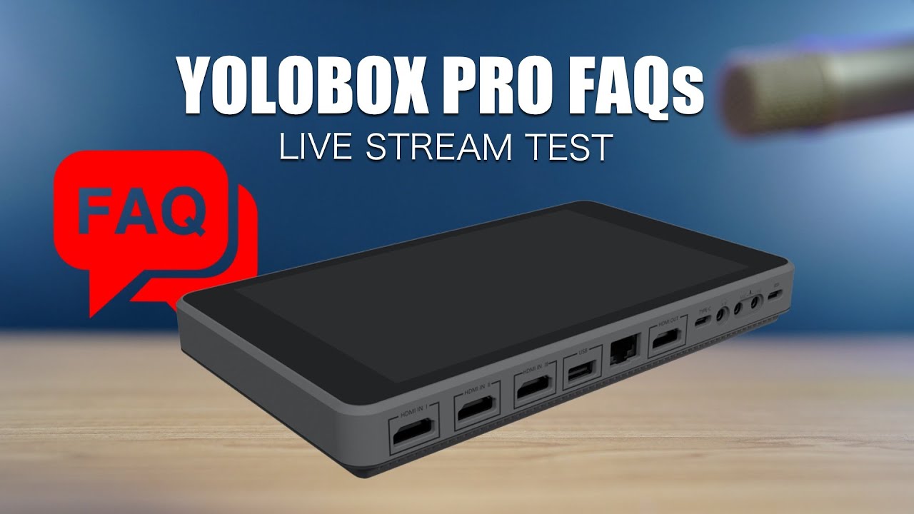 Тестирование прямой трансляции Yolobox Pro и ответы на часто задаваемые вопросы! (Включая временн...