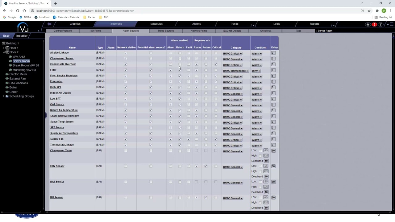 Tutorial i-Vu: Gestión de Alarmas para un Control Eficiente