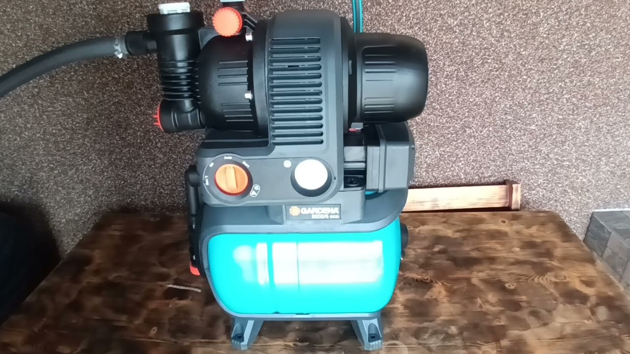 Cum se amorseaza un  hidrofor Gardena 5000/5
