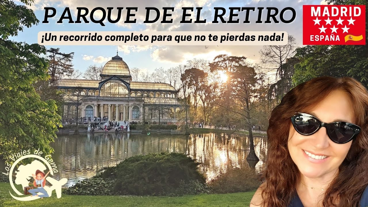 PARQUE DE EL RETIRO MADRID- LOS 20 LUGARES QUE NO TE PUEDES PERDER! RETIRO PARK TOUR (MADRID)