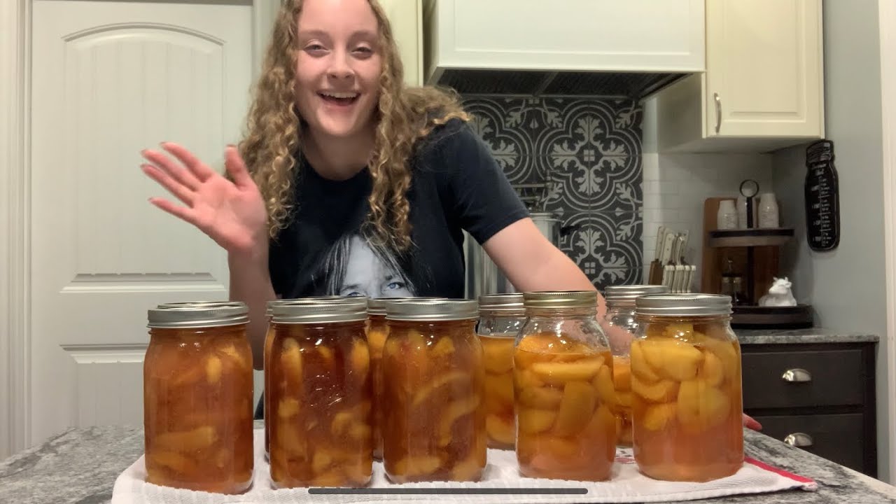 Canning Peach Pie Filling & Sliced Peaches! I’ve been looking forward to this for over a YEAR!