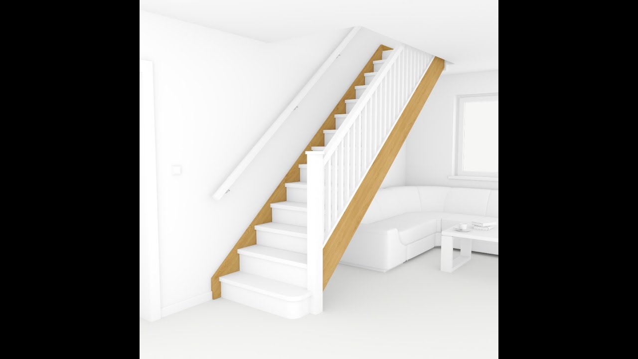 How to do Stair Stringers Cladding in OAK part 3/3