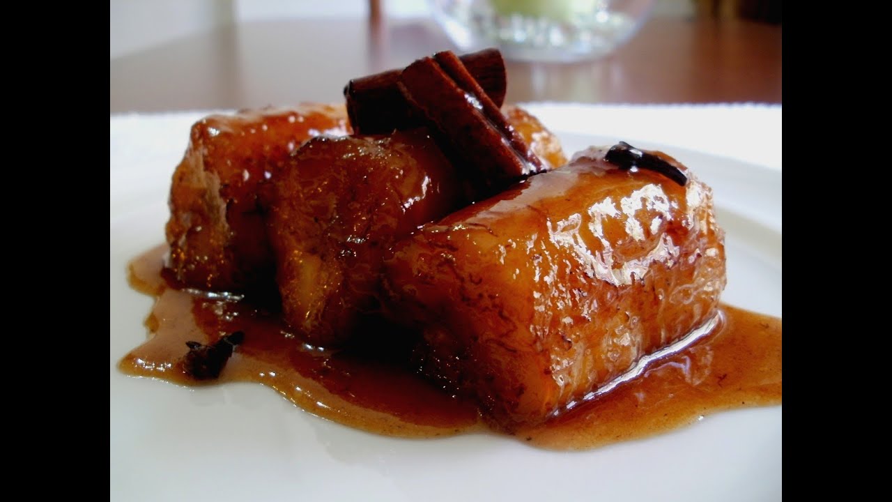 Dulce de platano maduro / Sweet ripe banana / Recetas faciles