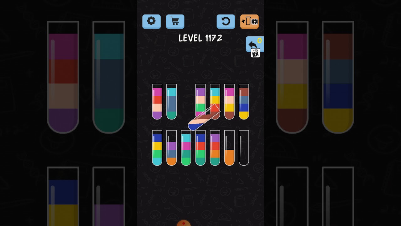 water color sort level 1172