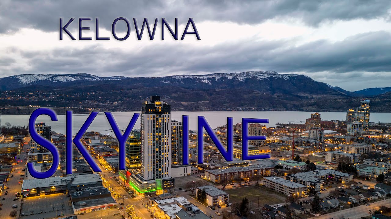 Kelowna Skyline (4K w/hyperlapse!)