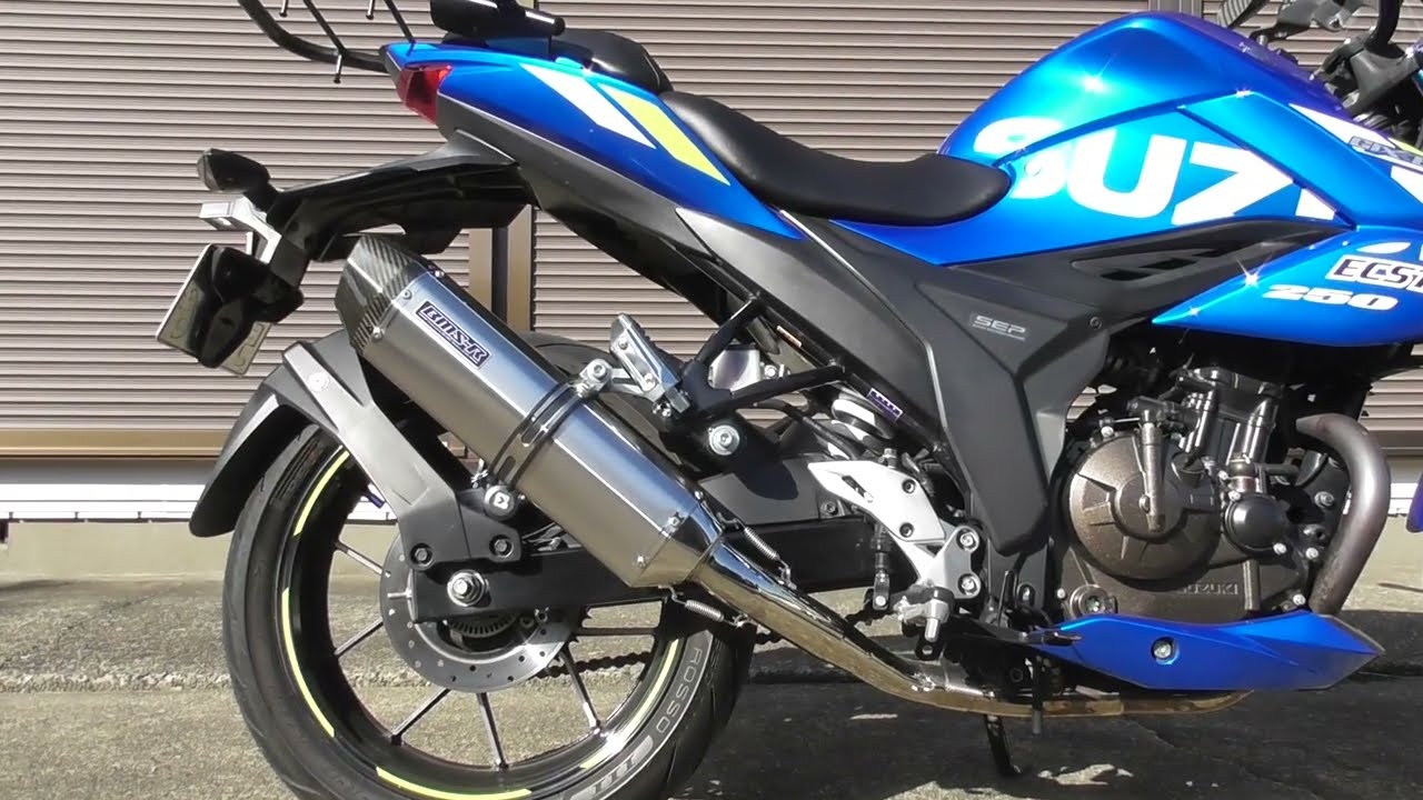 ジクサー250　　BEAMS　CORSA-EVOⅡ　ステンレスフルエキゾースト　ビームス