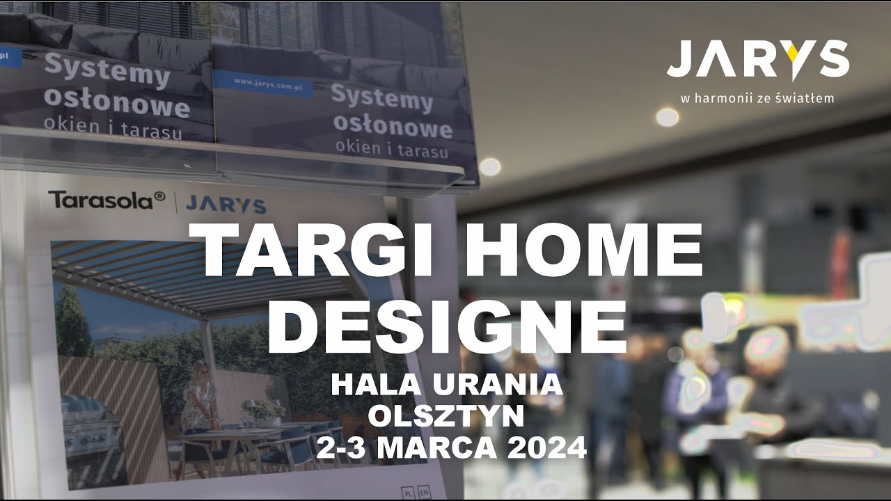 Jarys podczas TARGI HOME DESIGN 2024. Hala Urania w Olsztynie.