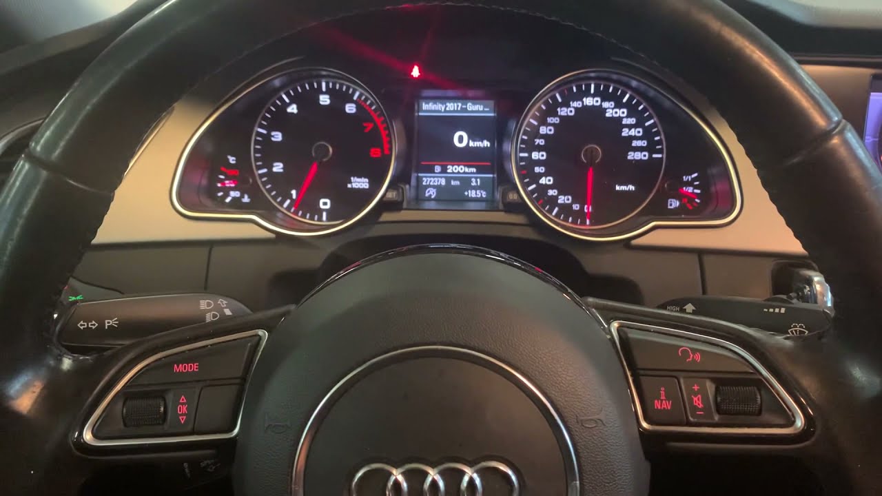 Audi A5 service reset