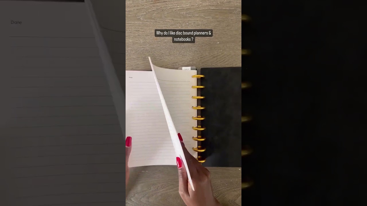 Why do I use a disc bound planner? #planwithme