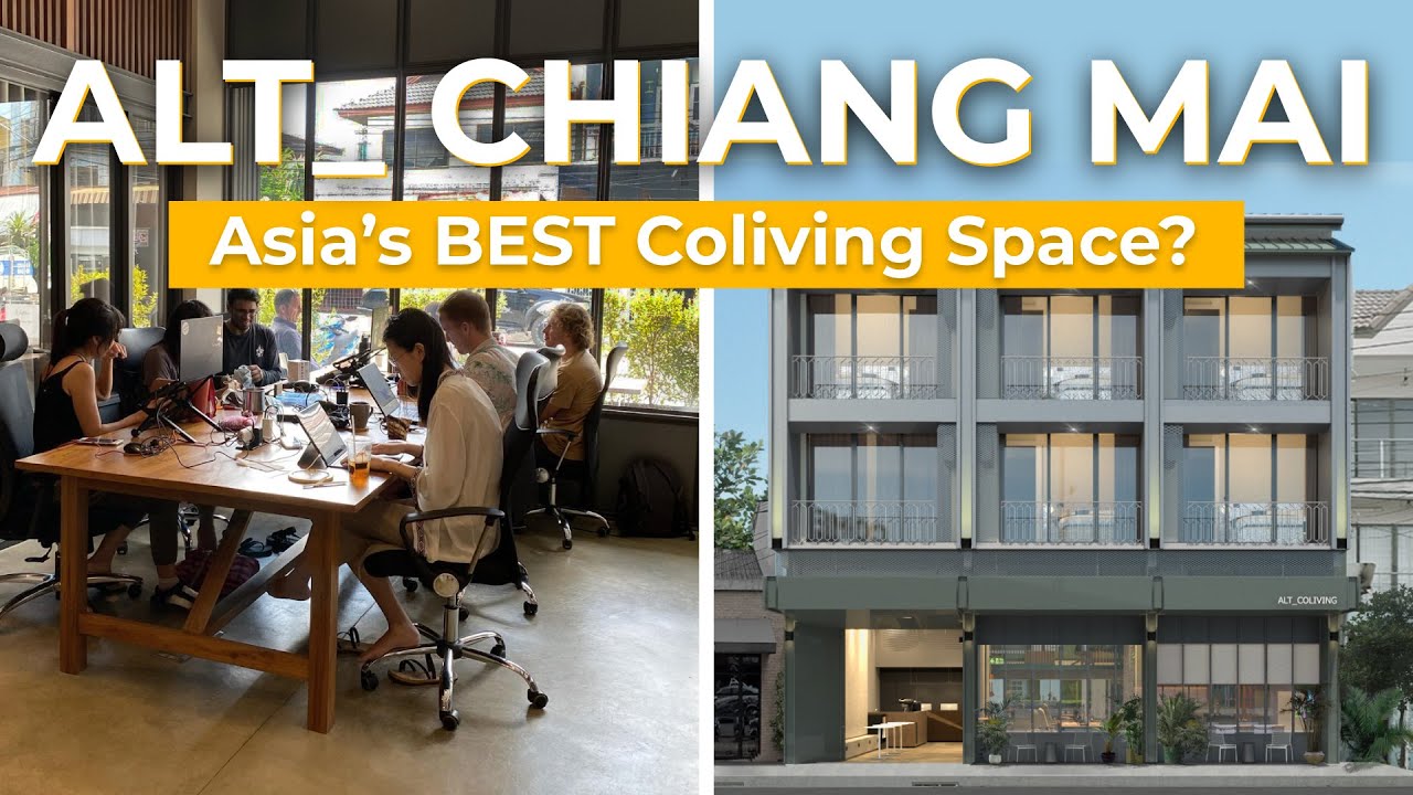 The BEST COLIVING space in Asia? Alt Chiang Mai Review