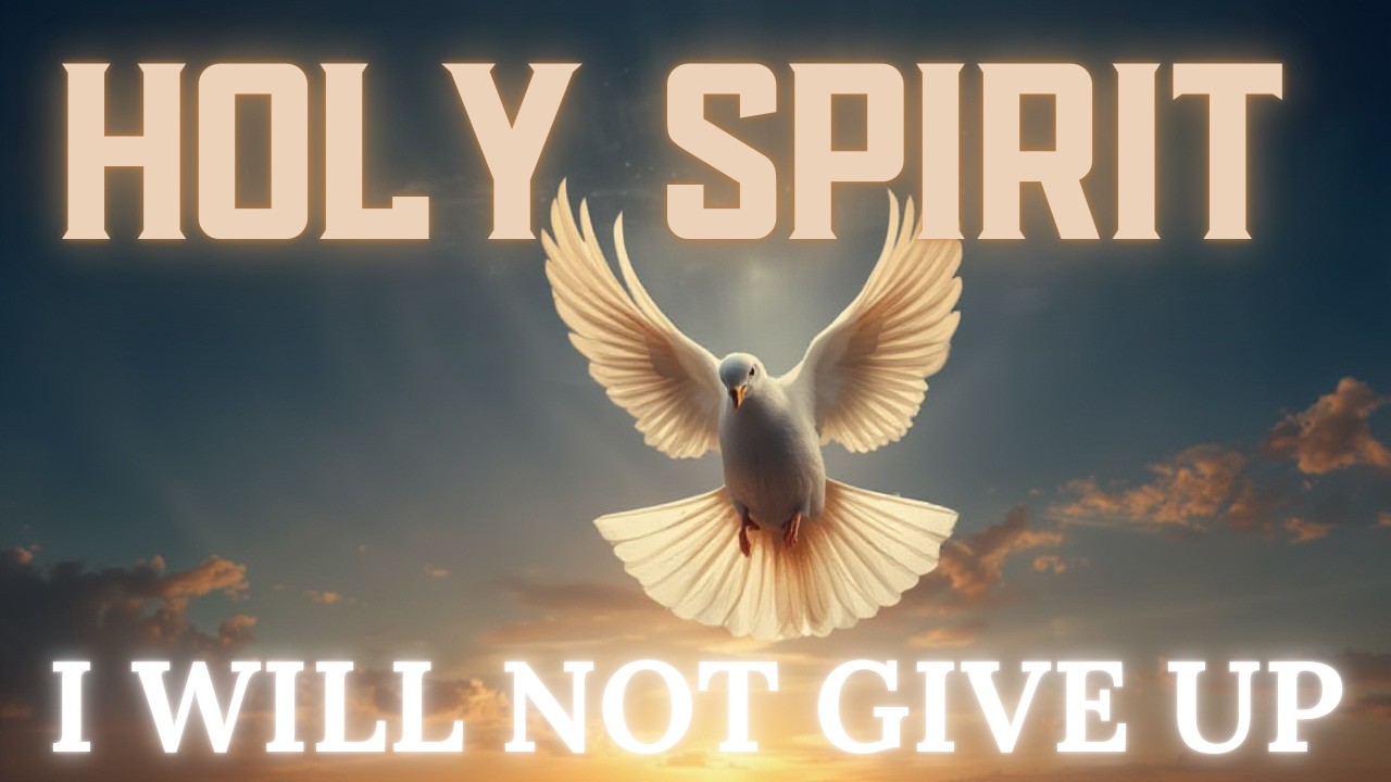 HOLY SPIRIT, I WILL NOT GIVE UP