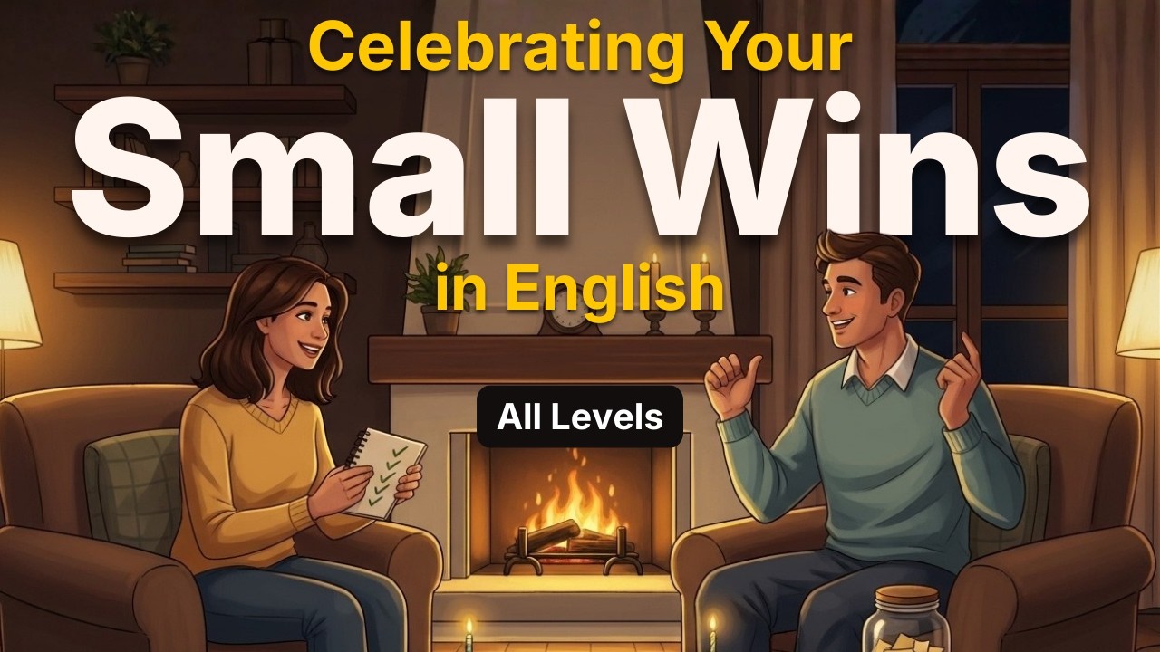 How to Celebrate Small Wins in English | Easy Speaking Practice | Real-Life English