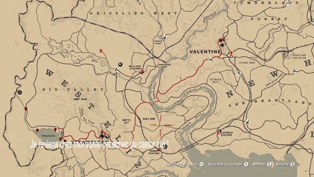 COMPIL RDR2 #10 : Timelapse / Castor Zizi - Valentine