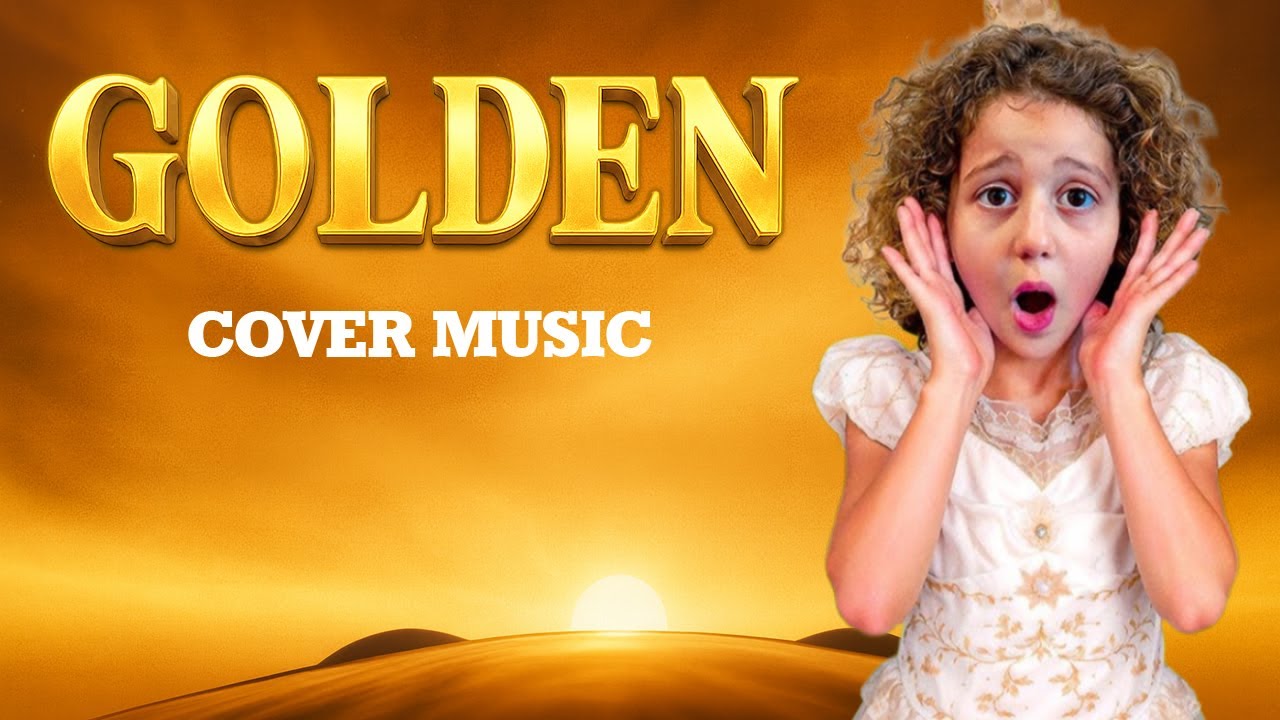 GOLDEN x Sierra & Rhia FAM | Sierra and Rhia play with giant colourful stacking | (MUSIC COVER)