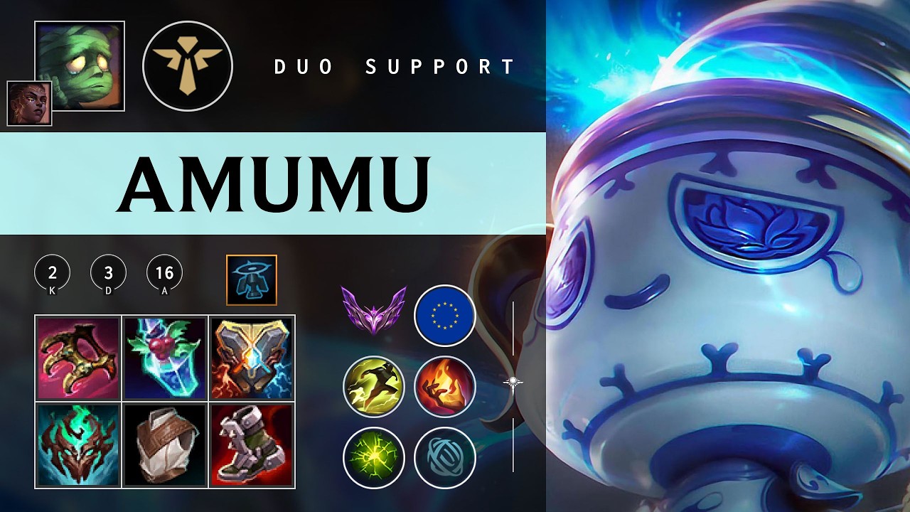 Amumu Support vs Yuumi - EUW Master Patch 26.03