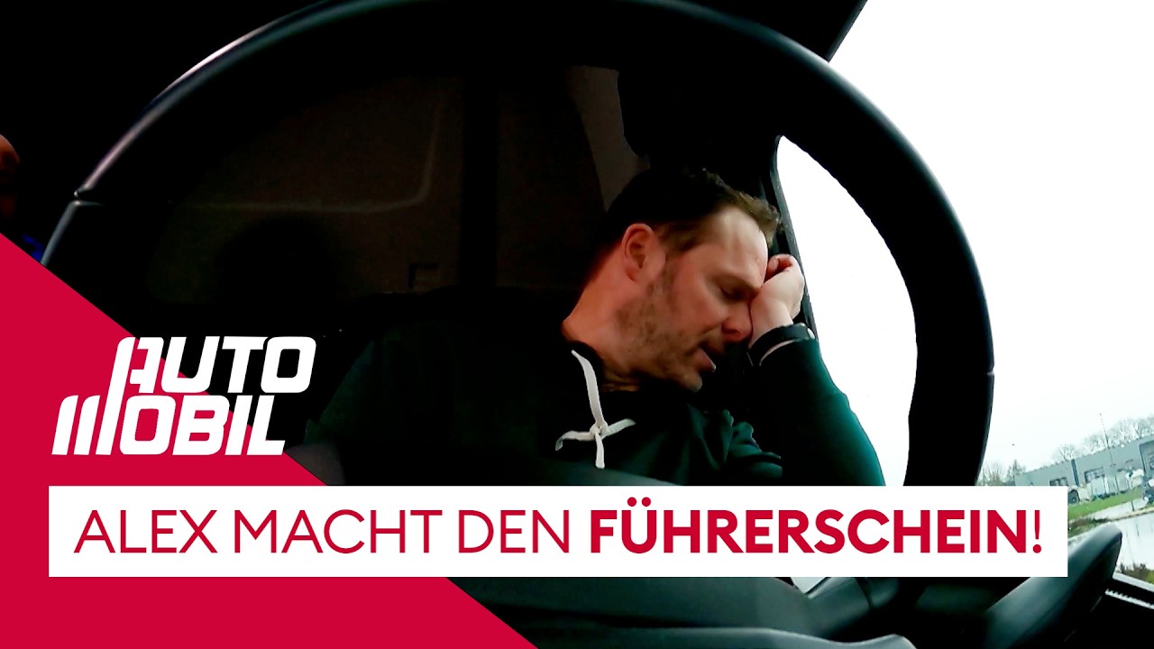 IN 10 TAGEN ZUM LKW-FAHRER?! 🚚 - Schafft Alex Bloch den CE Führerschein? | auto mobil