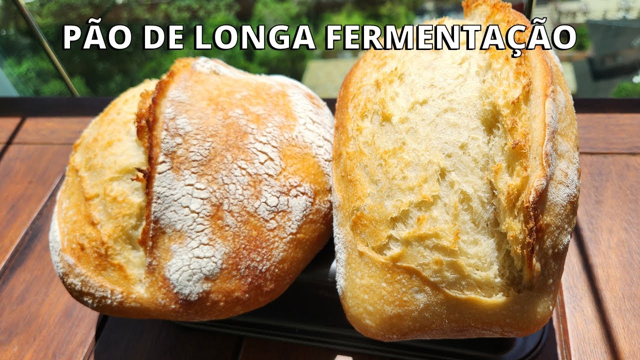 Como fazer PÃO DE LONGA FERMENTAÇÃO NATURAL, SEM LEVAIN, utilizando POOLISH.