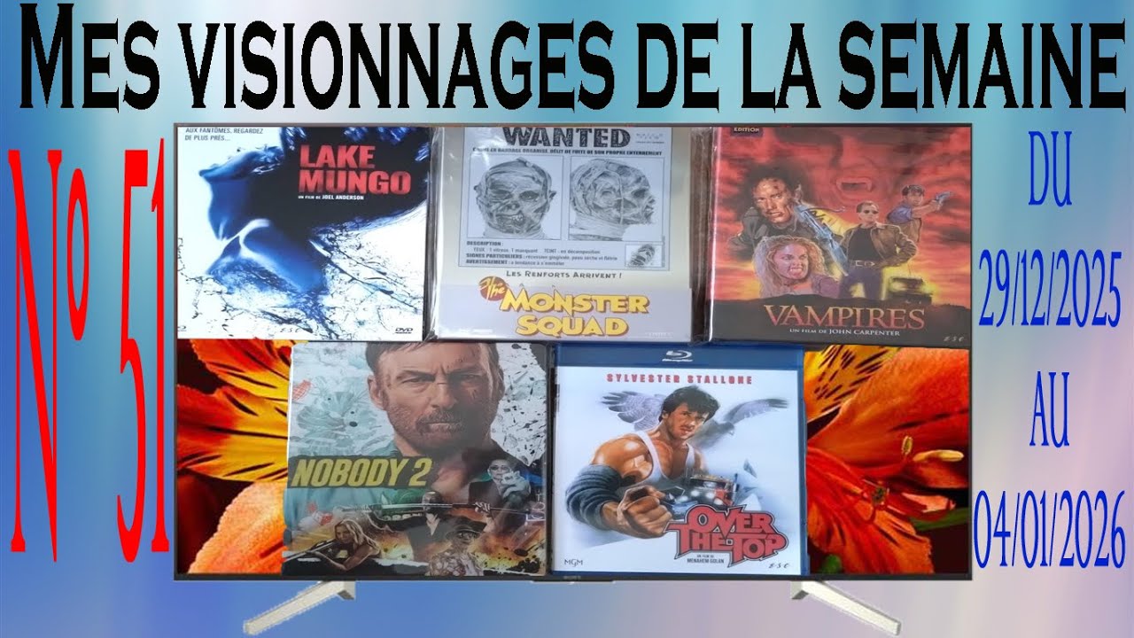 Mes visionnages de la semaine N° 51