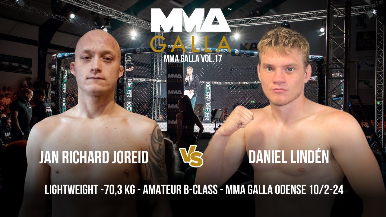 Jan Richard Joreid (Spartacus MMA) Vs. Daniel Lindén (Fight Pit Herning)