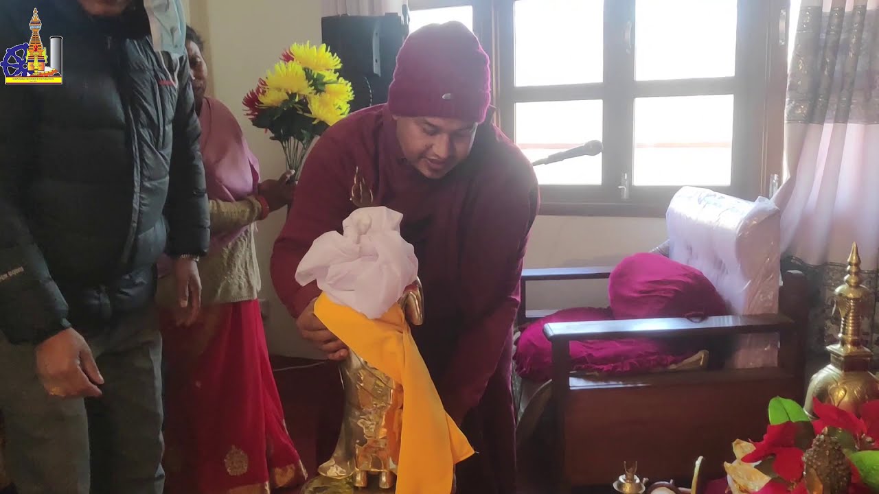 Ven. Sariputta and Mogallana Statue Offering Ceremony, Ehipassiko Buddhist Vihar, Kipulcha.